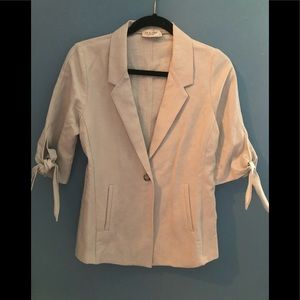 Super cute linen blazer